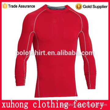 customize logo quick dry fitness apparel compression t shirt